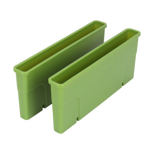 Royalford RF12959 Dish Rack with Cutlery Holder | 10 Plate Capacity | Detachable Drain Board| Space Saving PP Plastic Kitchen Organizer for Countertop & Sink Area Use
