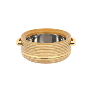 Royalford Woodland RF12965 Insulated Hot Pot 3-Piece Set | Stainless Steel Inner | PU Insulation | Keeps Food Hot & Fresh for Longer | Ideal for curries, rice & hot meals