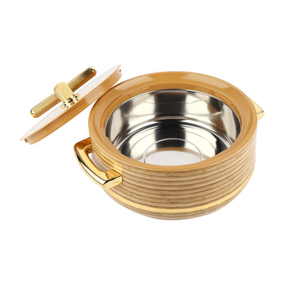 Royalford RF12967 1700ml Woodland Insulated Hot Pot Casserole |  Stainless Steel Inner | Super PU Insulation | Firm Twist Lock Lid & Durable PP Outer Body |Easy to Carry