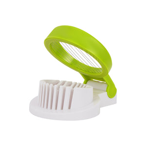 Royalford RF12974 Multipurpose Egg Slicer| sharp stainless steel wires & BPA-free frame for precise slicing| eggs, fruits, vegetables, cheese, & more with ease|
