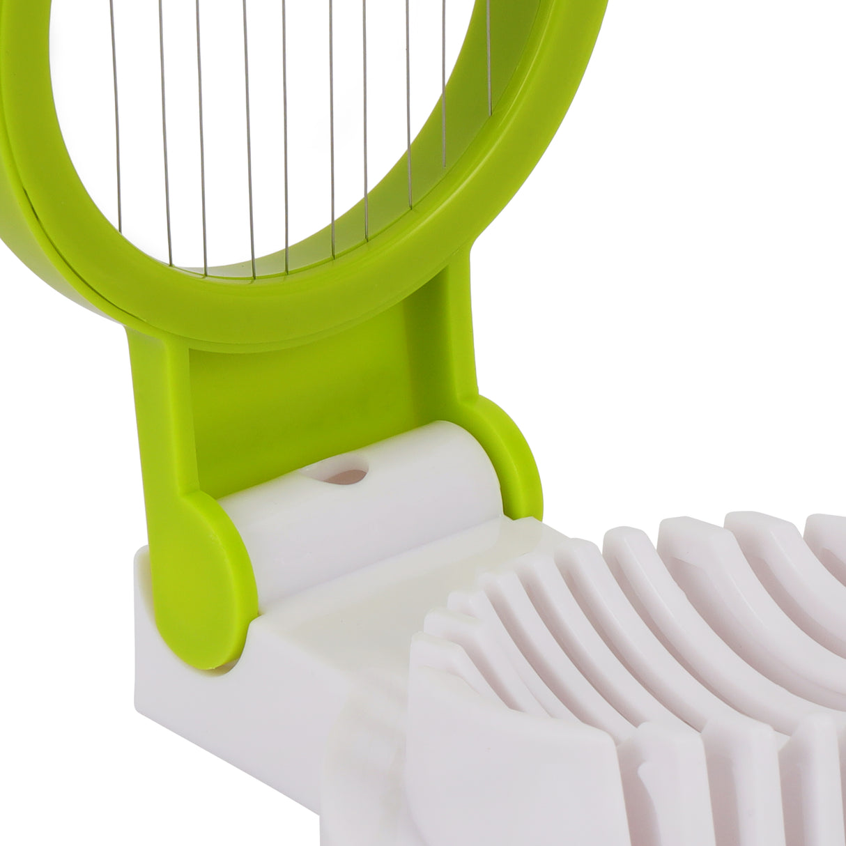 Royalford RF12974 Multipurpose Egg Slicer| sharp stainless steel wires & BPA-free frame for precise slicing| eggs, fruits, vegetables, cheese, & more with ease|