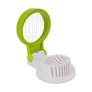 Royalford RF12974 Multipurpose Egg Slicer| sharp stainless steel wires & BPA-free frame for precise slicing| eggs, fruits, vegetables, cheese, & more with ease|