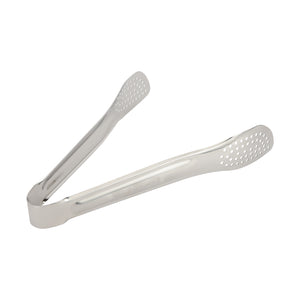Royalford RF12975 Stainless Steel Food Tong| durable 24cm design with strong grip edges & rust-resistant build| ergonomic handle for easy serving & food handling|