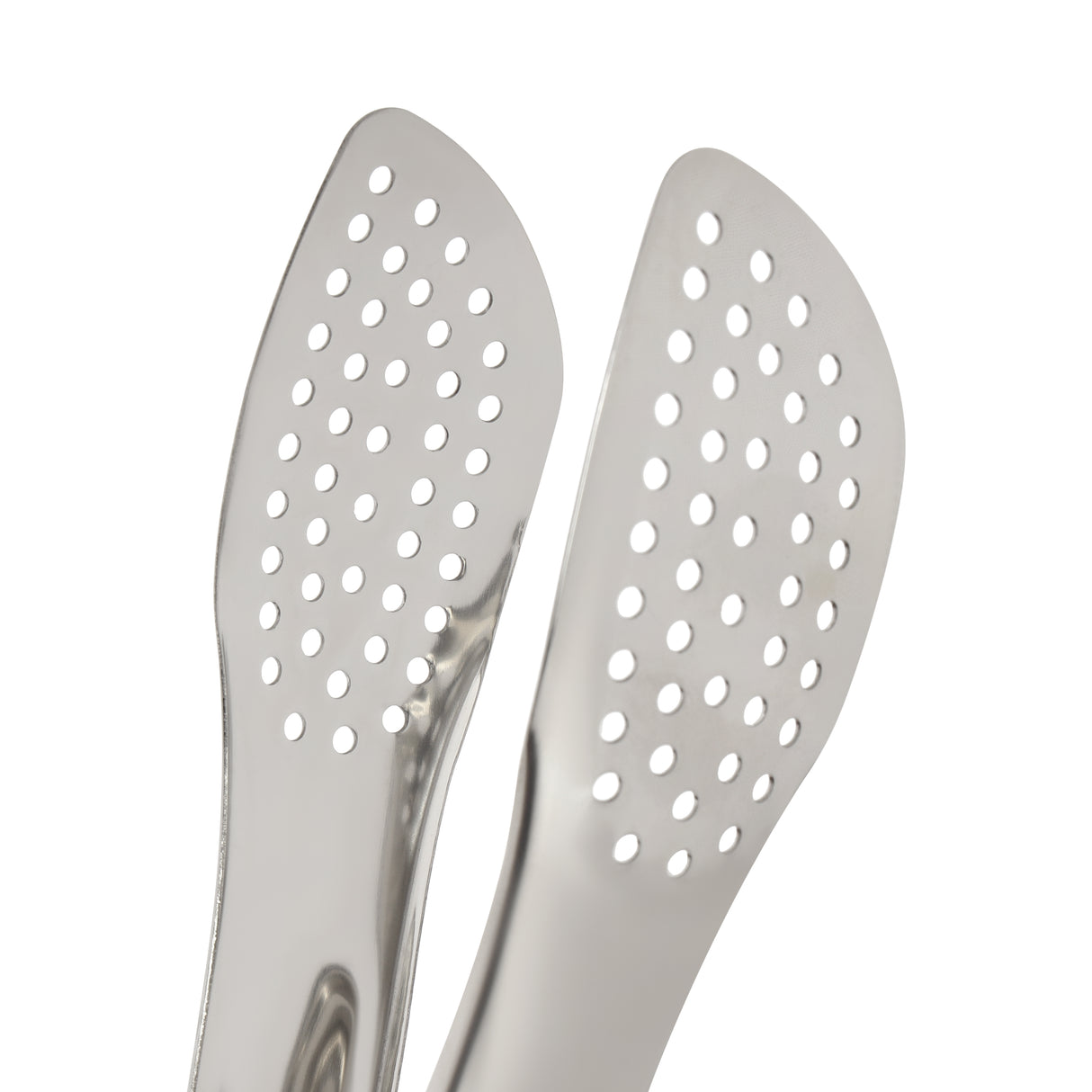Royalford RF12975 Stainless Steel Food Tong| durable 24cm design with strong grip edges & rust-resistant build| ergonomic handle for easy serving & food handling|