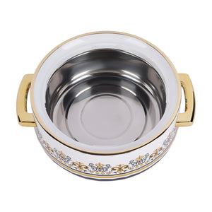 Royalford RF12992 Heritage Insulated Hot Pot 1700ml  | Stainless Steel Inner Casing | Premium PU Insulation | Firm Twist Lock Lid | Durable PP Body Food Warmer