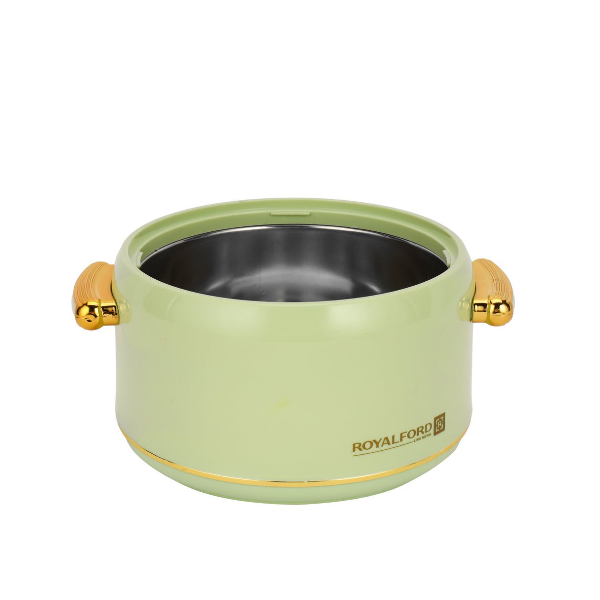 Royalford RF13015 Excelia Insulated Hot Pot 2500ml |Stainless Steel Inner Casing |Super PU Insulation | Firm Twist Lock Lid | Durable PP Body Food Warmer| Easy to clean