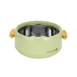 Royalford RF13016 Excelia 3500ml Insulated Hot Pot | SS Inner Casing| Super PU Insulation| Firm Twist Lock Lid| Durable PP Body| Premium Casserole for Hot & Fresh Serving