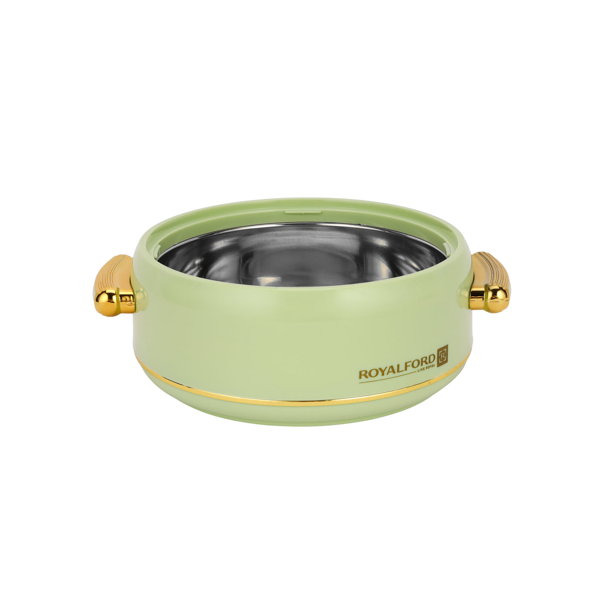Royalford RF13017 Excelia Insulated Hot Pot 3PC Set | features stainless steel inner casing, premium PU insulation and three sizes to keep food hot,longer hours