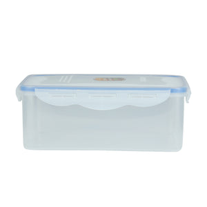 RoyalFord RF1412-APBS4 Storage Container | Kitchen Food Storage Box | Transparent Body | Secure-Fitting Lid | Practical Rectangular Design  | Versatile Use | Durable