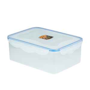 RoyalFord RF1412-APBS4 Storage Container | Kitchen Food Storage Box | Transparent Body | Secure-Fitting Lid | Practical Rectangular Design  | Versatile Use | Durable