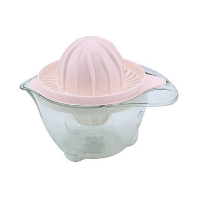 Royalford RF1543CJ Citrus Juicer | 625ML Manual Lemon Orange Juicer with Strainer | Measuring Bowl | Easy Pour Spout | Durable Fruit Juice Extractor  for Home Use