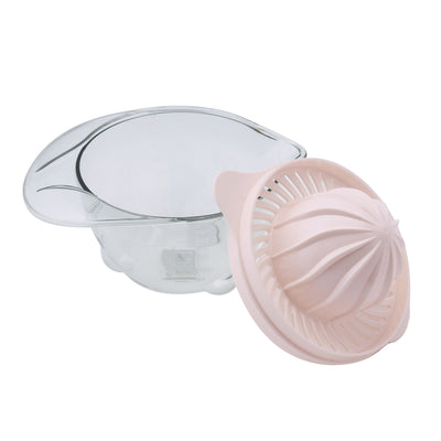 Royalford RF1543CJ Citrus Juicer | 625ML Manual Lemon Orange Juicer with Strainer | Measuring Bowl | Easy Pour Spout | Durable Fruit Juice Extractor  for Home Use