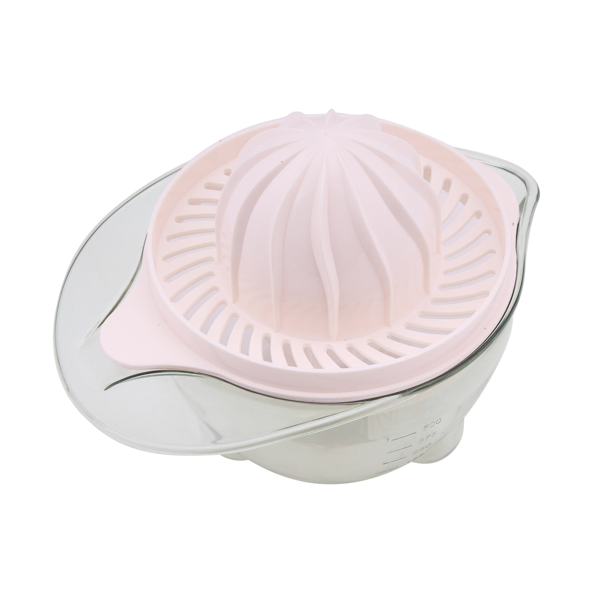 Royalford RF1543CJ Citrus Juicer | 625ML Manual Lemon Orange Juicer with Strainer | Measuring Bowl | Easy Pour Spout | Durable Fruit Juice Extractor  for Home Use