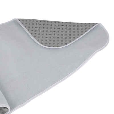 Royalford RF1515-IBC Ironing Board Cover | Metalized Fabric Heat Reflective Cover for Mesh Top Boards | Scorch Resistant Design | Energy Saving & Easy Fit Design
