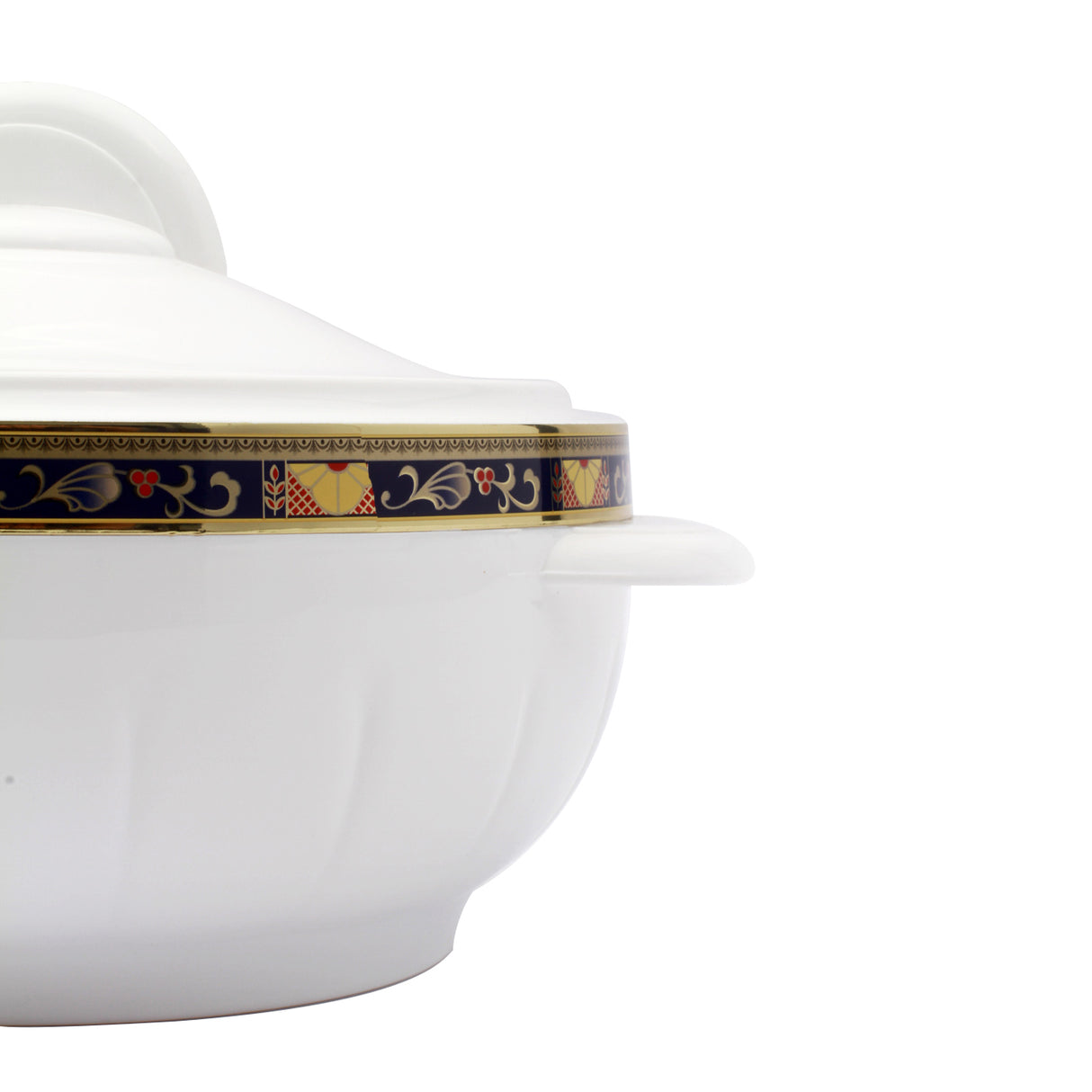 Royalford RF1638 Classic Deluxe Casserole 1600ml | Highly Insulated Stainless Steel Hot Pot with Steel Lid & Inner Bowl for Serving Rice, Curry, Biryani & Chapati
