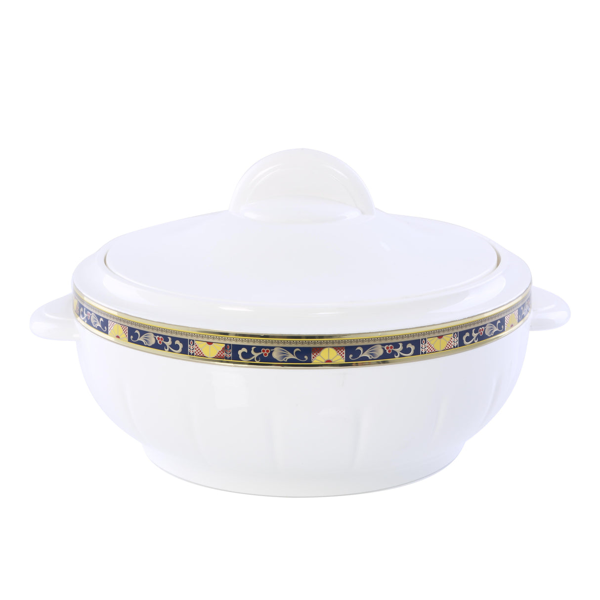 Royalford RF1638 Classic Deluxe Casserole 1600ml | Highly Insulated Stainless Steel Hot Pot with Steel Lid & Inner Bowl for Serving Rice, Curry, Biryani & Chapati