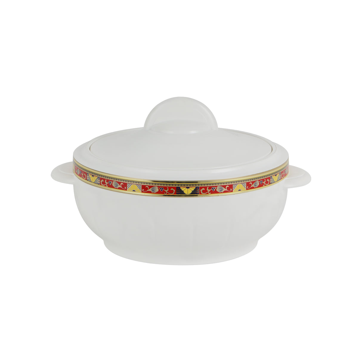Royalford RF1639 Classic Casserole Deluxe 1600ml | Highly Insulated Stainless Steel Serving Bowl | Secure Lid  Durable Outer Body & Heat Retention for Hot Food Storage