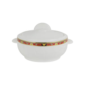 Royalford RF1639 Classic Casserole Deluxe 1600ml | Highly Insulated Stainless Steel Serving Bowl | Secure Lid  Durable Outer Body & Heat Retention for Hot Food Storage