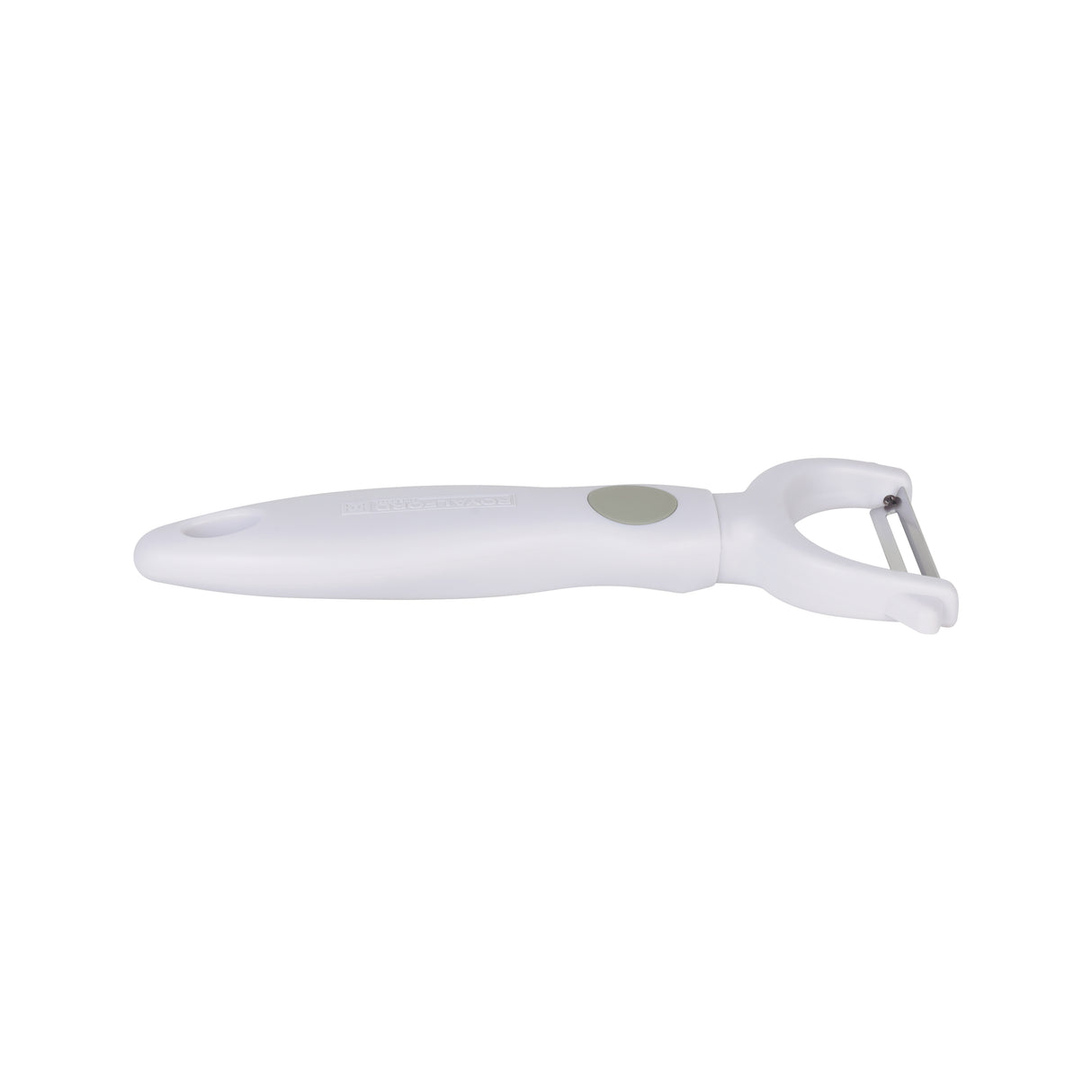 Royalford RF1659-YP Stainless Steel Y-Peeler| sharp blade ensures smooth peeling & ergonomic ABS+TPR handle| non-slip grip, durable design, ideal for fruits & vegetables|