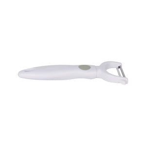 Royalford RF1659-YP Stainless Steel Y-Peeler| sharp blade ensures smooth peeling & ergonomic ABS+TPR handle| non-slip grip, durable design, ideal for fruits & vegetables|