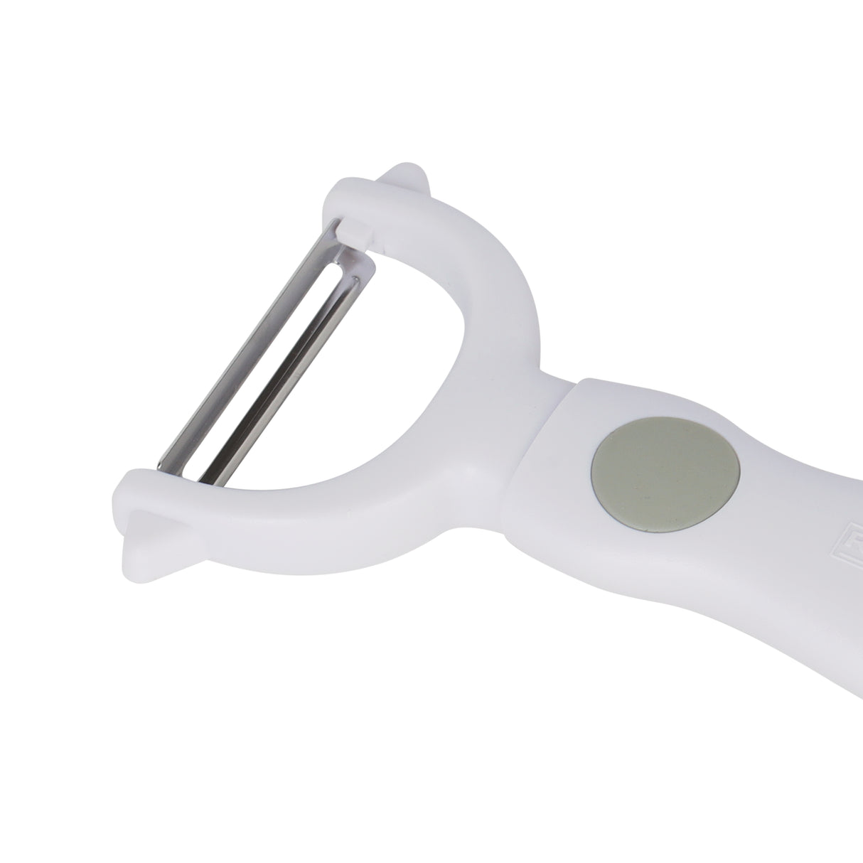 Royalford RF1659-YP Stainless Steel Y-Peeler| sharp blade ensures smooth peeling & ergonomic ABS+TPR handle| non-slip grip, durable design, ideal for fruits & vegetables|