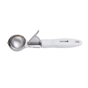 Royalford RF1670-ICS Stainless Steel Ice Cream Scoop | Ergonomic ABS Handle | Heavy Duty Ice Cream Scooper | Spring Action Release for Perfect Dessert Portions