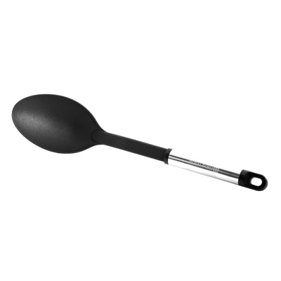 Royalford RF1796-NKT 5PCS Nylon Kitchen Tools Set | Stainless Steel Handles | Heat Resistant | Non-Stick Cooking Utensils Set | Slotted Turner, Ladle , Spoon & Skimmer