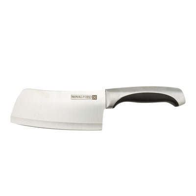 Royalford RF1800-CLK 6 Inch Cleaver Knife | Stainless Steel Blade | Heavy Duty Kitchen Chopper for Meat, Poultry & Vegetables | Ergonomic Non-Slip Comfort Grip Handle