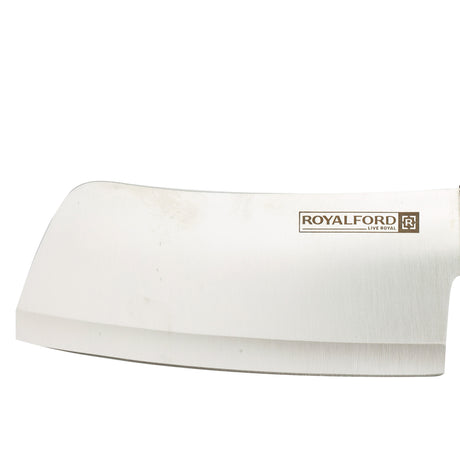 Royalford RF1800-CLK 6 Inch Cleaver Knife | Stainless Steel Blade | Heavy Duty Kitchen Chopper for Meat, Poultry & Vegetables | Ergonomic Non-Slip Comfort Grip Handle