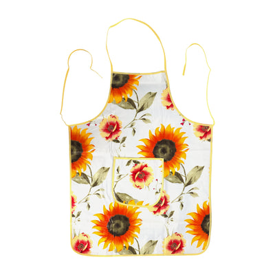 Royalford RF1818A PVC apron| waterproof & dustproof with durable vinyl material| front pocket, broad neck band & long ties, ideal for kitchen& multipurpose use|