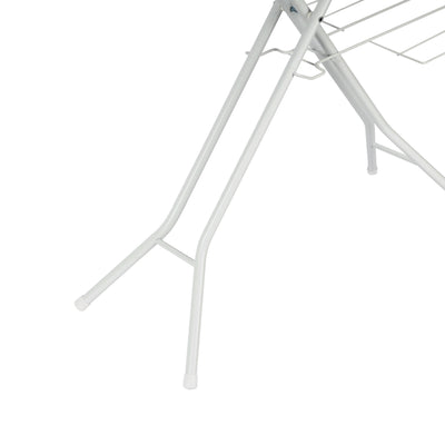 RoyalFord RF1968IB Foldable Ironing Board with Iron Rest   | Adjustable Height   |  100% Cotton Cover |  7mm Foam Padding Clothes Rack |  Perfect for Home & Laundry Use