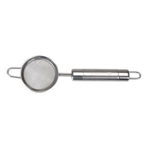 Royalford RF2048-S6.5 6.5cm Stainless Steel Strainer| durable fine mesh for smooth straining and Ergonomic handle| easy to clean, for tea, juice, and daily use|