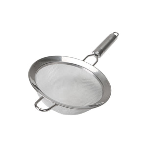 RoyalFord RF2050-S15.2 Stainless Steel Strainer | 15.2cm Durable Kitchen Sieve | Ergonomic Handle | Dishwasher Safe Food Draining Tool | Perfect  for Home Cooking