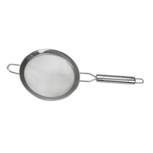RoyalFord RF2050-S15.2 Stainless Steel Strainer | 15.2cm Durable Kitchen Sieve | Ergonomic Handle | Dishwasher Safe Food Draining Tool | Perfect  for Home Cooking