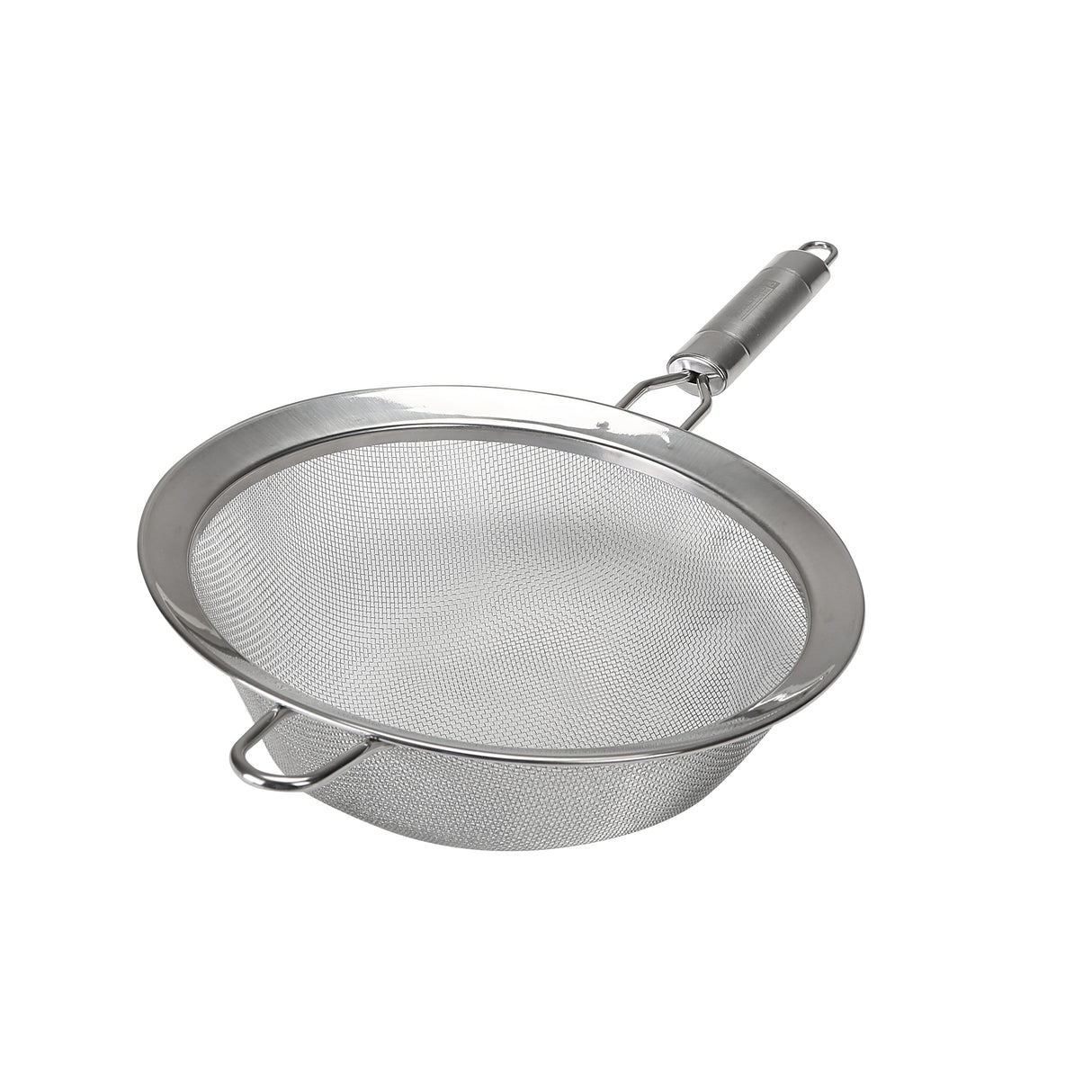 Royalford RF2051 S20 Stainless Steel Strainer 20cm | Durable Rust-Resistant Kitchen Colander | Ergonomic Gripped Handle | Fine Mesh Drainage & Dishwasher Safe Design