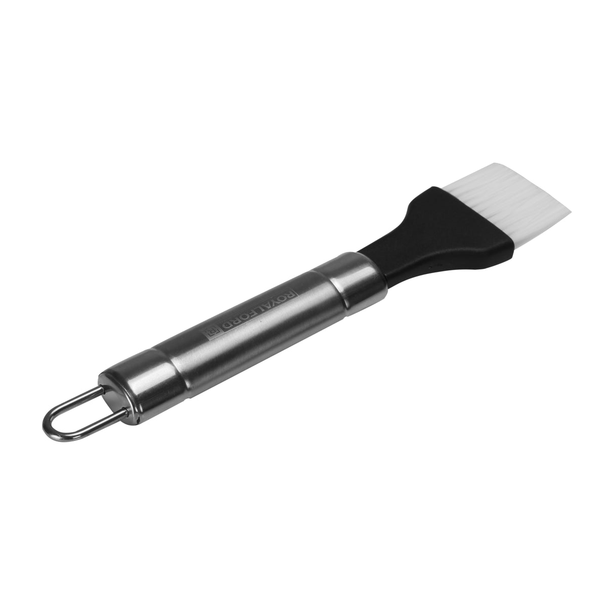 Royalford RF2052B  Sauce Brush | Stainless Steel Basting Brush | Heat Resistant Bristles | Ergonomic Handle for BBQ Grilling, Baking & Cooking | Oil Glazing Kitchen Tool