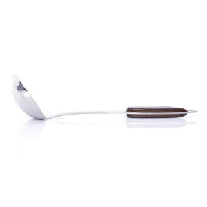 Royalford RF2061SS Stainless Steel Ladle | Ergonomic Grip Handle | Durable Soup Serving Spoon | Dishwasher Safe Kitchen Ladle for Soup, Sauce, Curry, Gravy and Stews