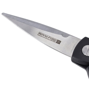 Royalford RF2190N 3 in 1 Kitchen Scissors | Stainless Steel Blades|  Multipurpose Kitchen Shears with Bottle Opener & Nut Cracker| Ergonomic Non Slip Handle for Food Prep