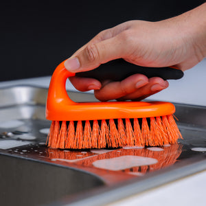Royalford RF2356-FB Floor/Dish Brush | ergonomic grip and durable bristles for effective cleaning| ideal for floors, dishes, tiles, and everyday household uses|