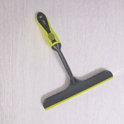 Royalford RF2366GR Hand Wiper |  Multi-Purpose Window Glass & Mirror Cleaning Squeegee with Ergonomic Non-Slip Grip Handle for Tiles, Shower Screens & Car Glass