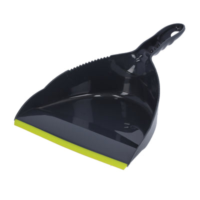 Royalford RF2367GR Dustpan and Brush Set | Ergonomic Grip Handle | Durable Hand Brush & Dust Pan Cleaning Tool | Ideal For: Floor, Kitchen, Table, Office &Countertops
