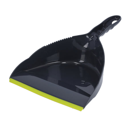 Royalford RF2367GR Dustpan and Brush Set | Ergonomic Grip Handle | Durable Hand Brush & Dust Pan Cleaning Tool | Ideal For: Floor, Kitchen, Table, Office &Countertops