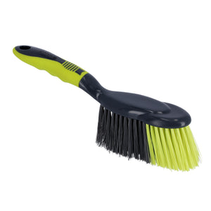 Royalford RF2367GR Dustpan and Brush Set | Ergonomic Grip Handle | Durable Hand Brush & Dust Pan Cleaning Tool | Ideal For: Floor, Kitchen, Table, Office &Countertops