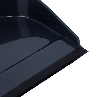 Royalford RF2368GR dustpan and brush set| elegant design with durable build and ergonomic grip| ideal for cleaning dust and debris in home, kitchen and office|