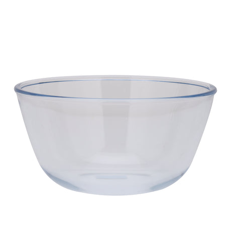 Royalford RF2703GBD 2.2L Microwave Glassware Bowl  | Heat Resistant Clear Glass Food Storage & Serving Bowl| Microwave Safe, Freezer Safe & Dishwasher Safe Design