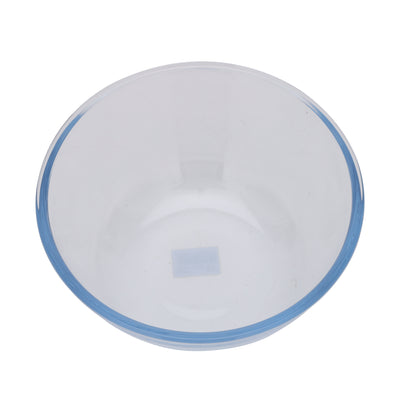 Royalford RF2703GBD 2.2L Microwave Glassware Bowl  | Heat Resistant Clear Glass Food Storage & Serving Bowl| Microwave Safe, Freezer Safe & Dishwasher Safe Design