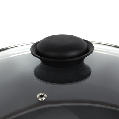 Royalford RF2952 26CM Fry Pan  | 3-Layer Non-Stick Coating | CD Bottom for Even Heating | Premium Aluminium Body | Heat-Resistant Bakelite Handle for Daily Cooking