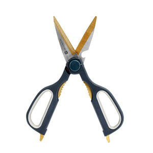 Royalford RF2992 Professional Kitchen Scissor | Stainless Steel | Multipurpose Kitchen Shears with Ergonomic Handle | Rust-Resistant & Long-Lasting Kitchen Scissor