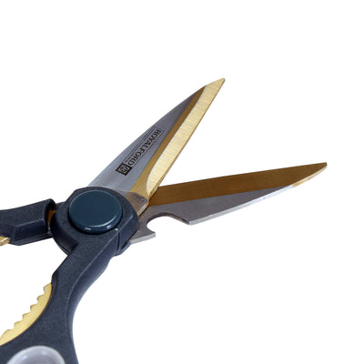 Royalford RF2992 Professional Kitchen Scissor | Stainless Steel | Multipurpose Kitchen Shears with Ergonomic Handle | Rust-Resistant & Long-Lasting Kitchen Scissor