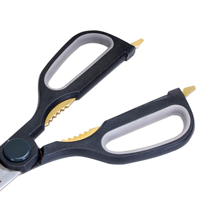 Royalford RF2992 Professional Kitchen Scissor | Stainless Steel | Multipurpose Kitchen Shears with Ergonomic Handle | Rust-Resistant & Long-Lasting Kitchen Scissor